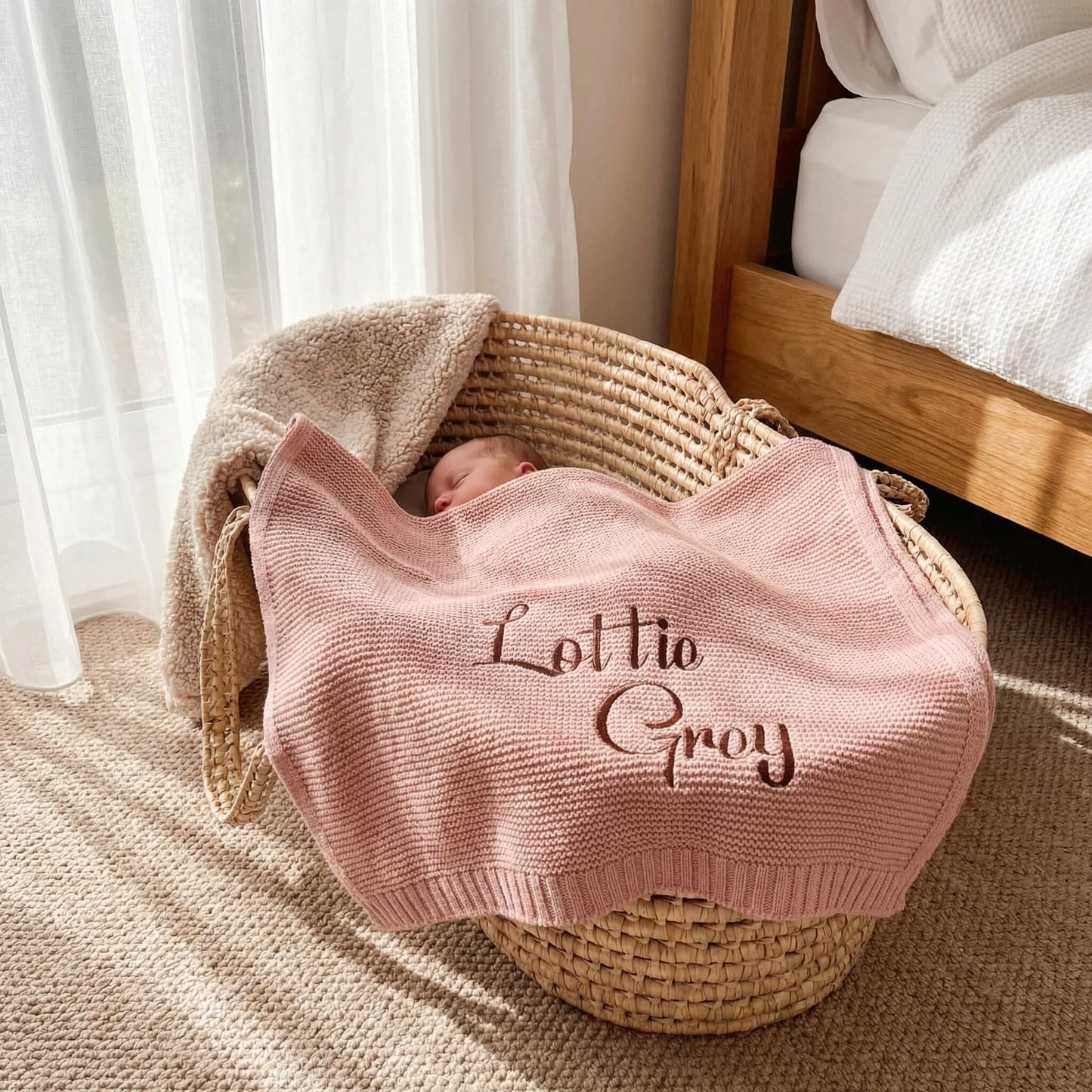 Custom Embroidered Baby Blanket