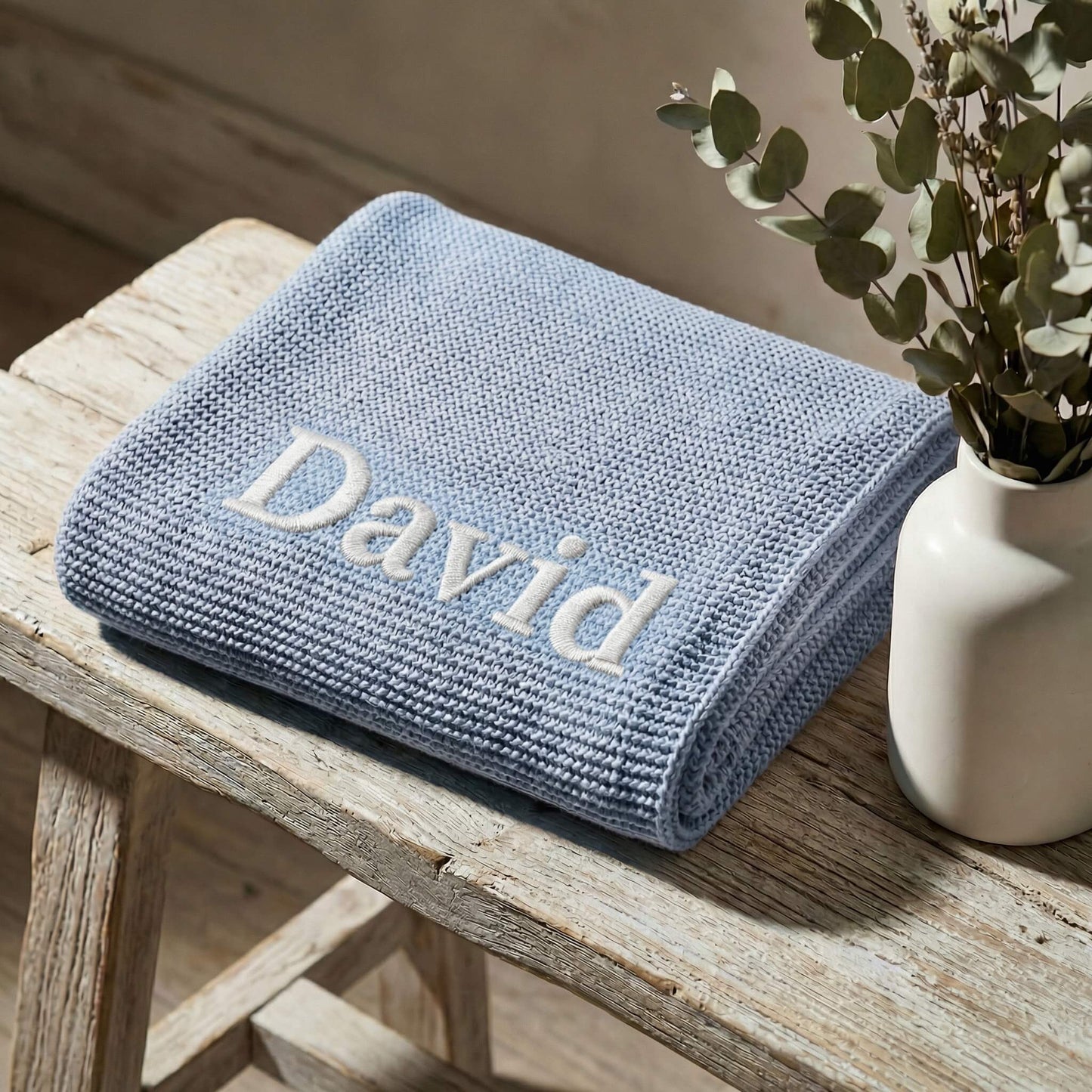 Custom Embroidered Baby Blanket