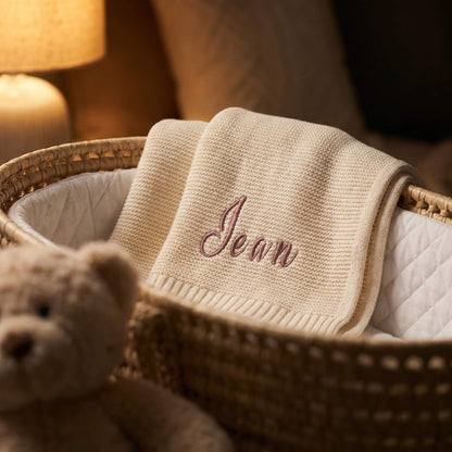 Custom Embroidered Baby Blanket