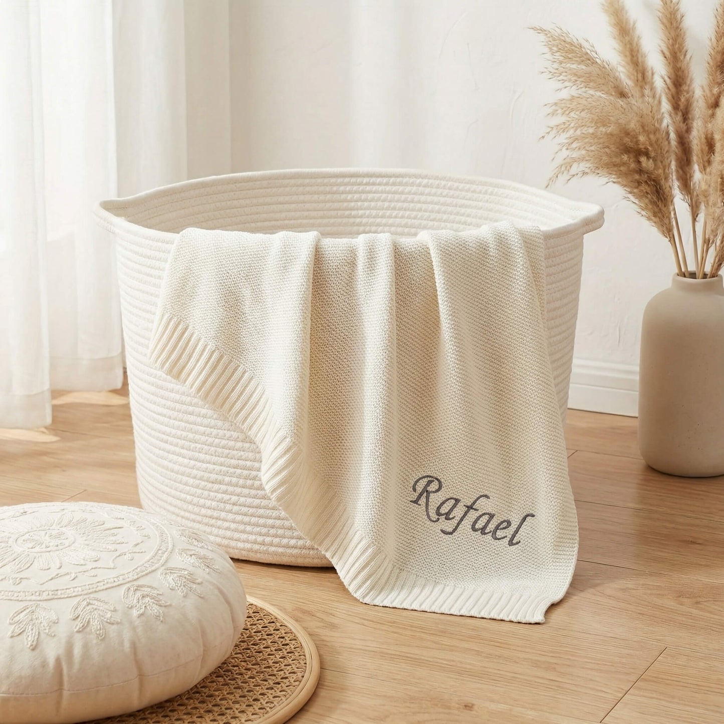 Custom Embroidered Baby Blanket