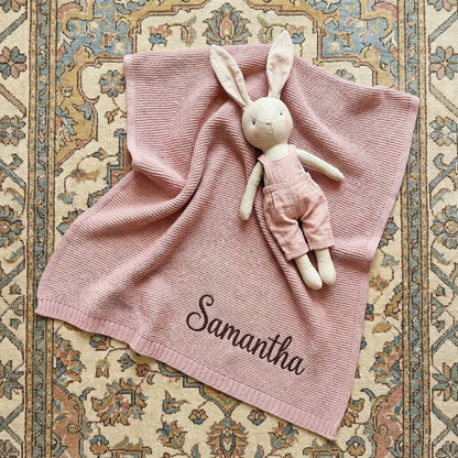 Custom Embroidered Baby Blanket